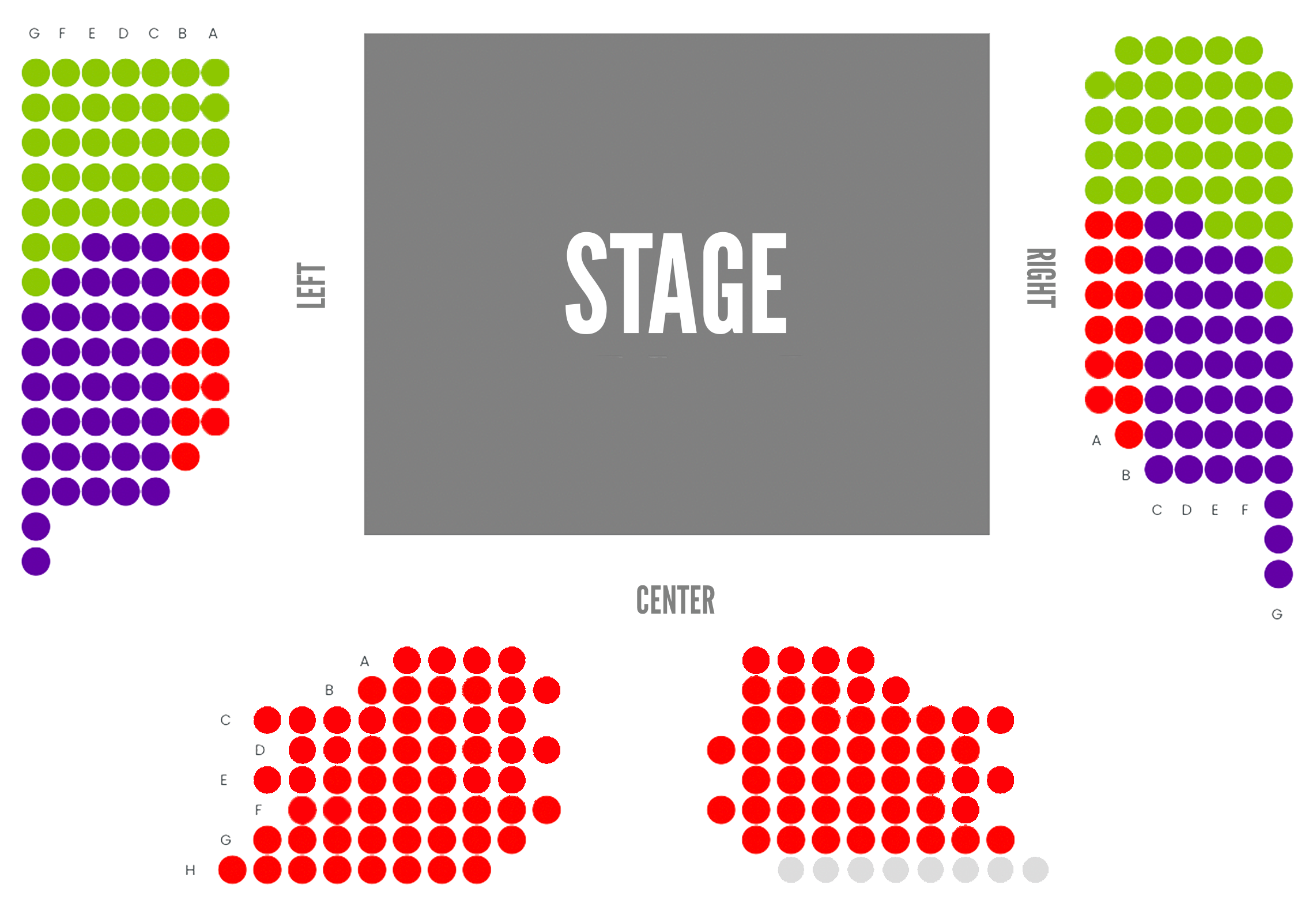 Seating Chart Ephrata Performing Arts Center 7896