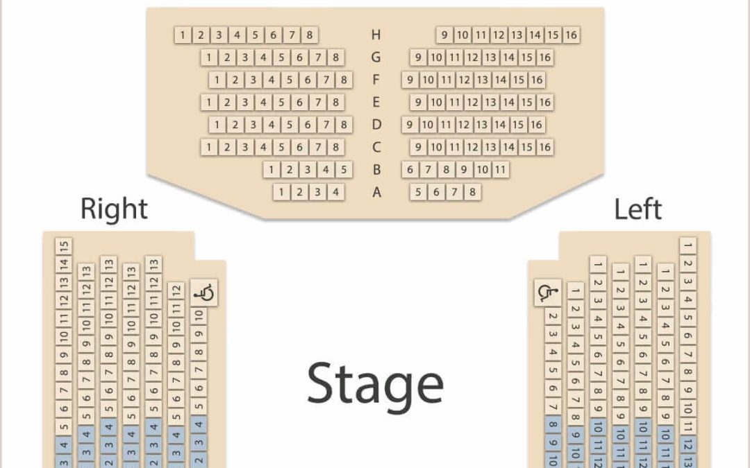 Seating Chart | Ephrata Performing Arts Center